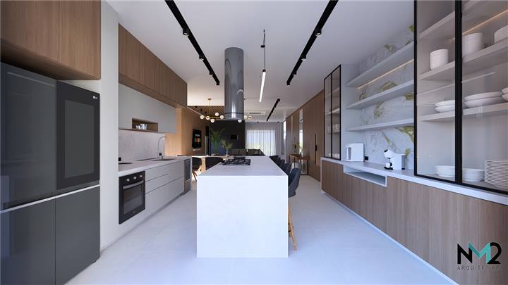 Sala de estar contemporânea — NM2 Arquitetura